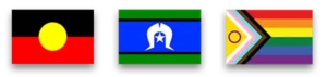 pride aborginal tsi flags