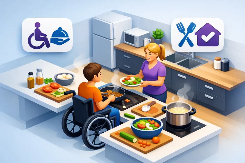 NDIS Cooking Skills for More Choice at Home
